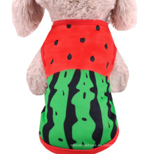 Venta caliente Venta al por mayor Vest de mascotas Summer Teddy Bichon Beautiful Dog Clothing Ropa de gato Mesh Vestible transpirable